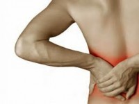 the treatment of pain in the back